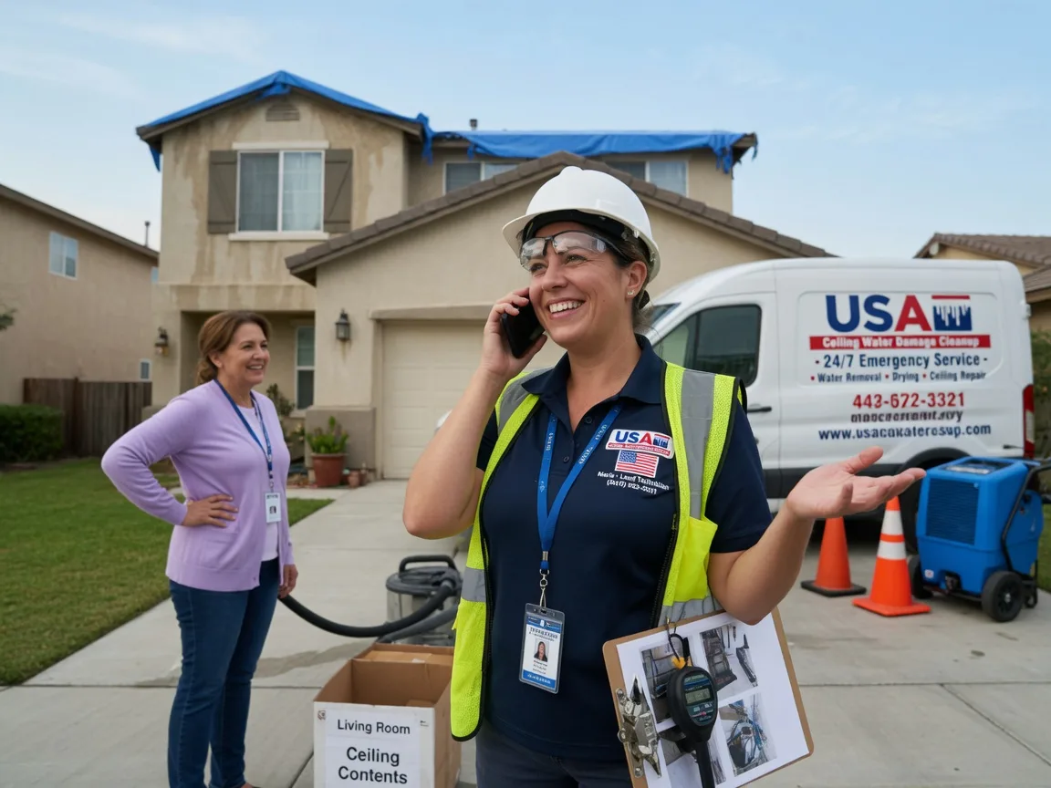 Ceiling Water Damage Restoration O Neals, CA FAQs